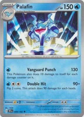 SJF Palafin - 049/162 - Uncommon Scarlet &amp; Violet: Temporal Forces Singles