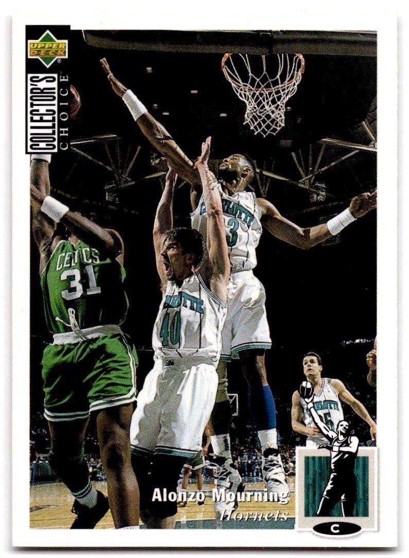SJ6 1994-95 Collector's Choice #133 Alonzo Mourning