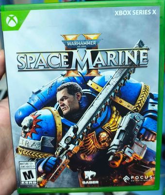 SJ1 Warhammer Space Marine Xbox Series X Usado Completo