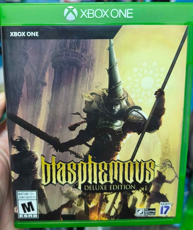 SJ1 Blasphemous Deluxe Edition Xbox One Usado Completo
