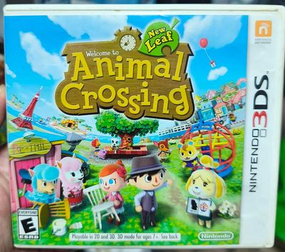 SJ1 Animal Crossing New Leaf Nintendo 3DS Usado Completo