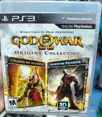 SJ1 God of War Origins Collection Playstation 3 Usado Completo