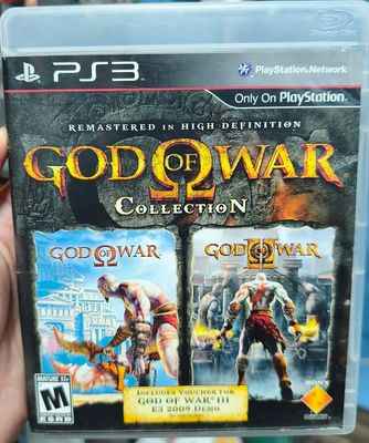 SJ1 God of War Collection Playstation 3 Usado Completo