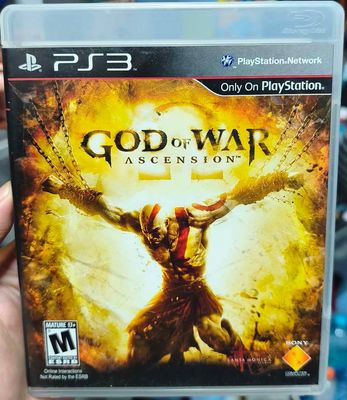 SJ1 God of War Ascension Playstation 3 Usado Completo