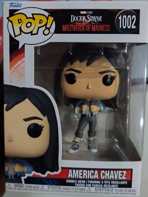SJ2 America Chávez Figura Funko Pop 1002 Marvel