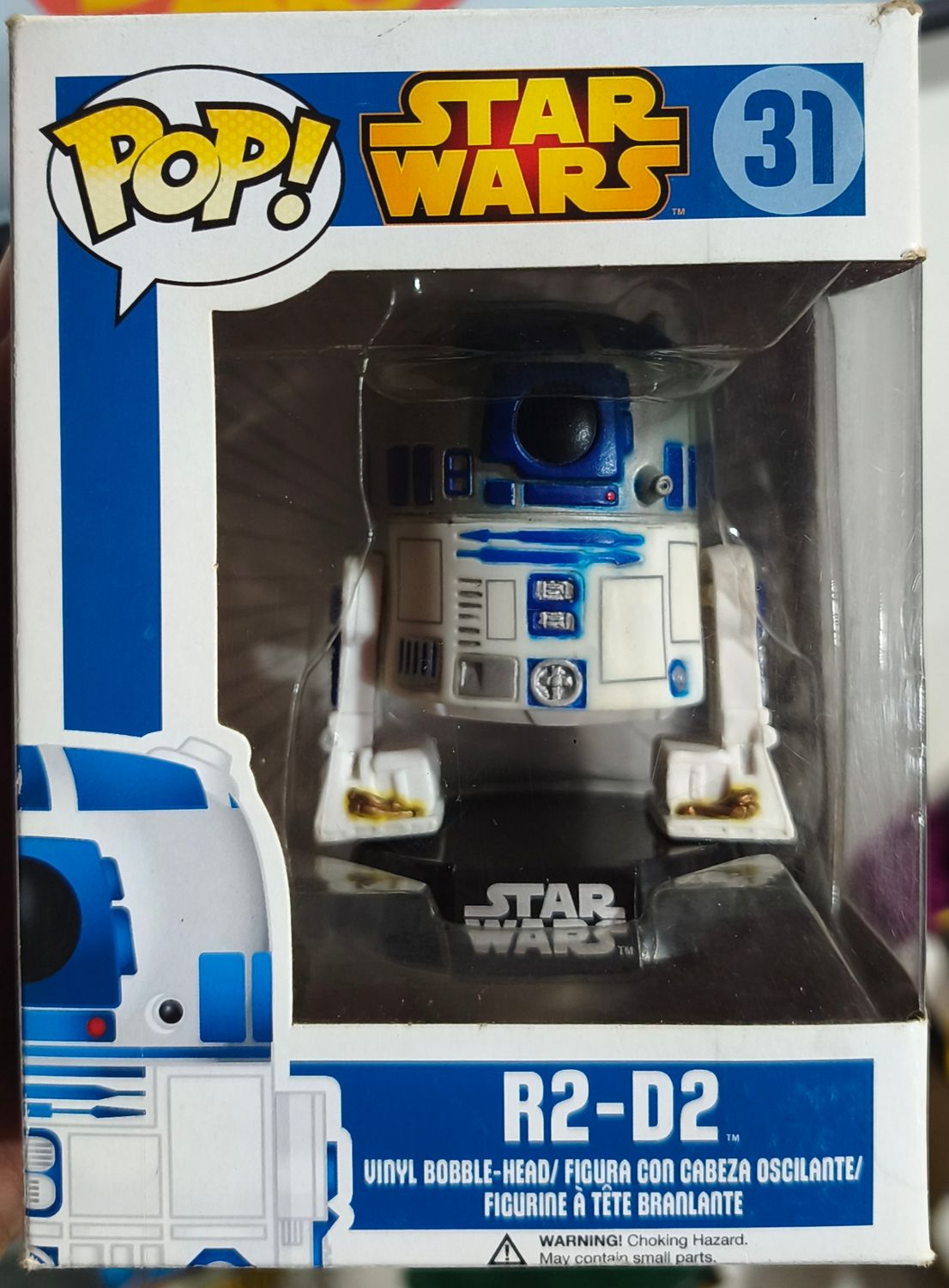 SJ2 R2D2 Figura Funko Pop 31 Star Wars
