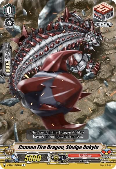 Cannon Fire Dragon, Sledge Ankylo - V-EB09: The Raging Tactics (V-EB09)