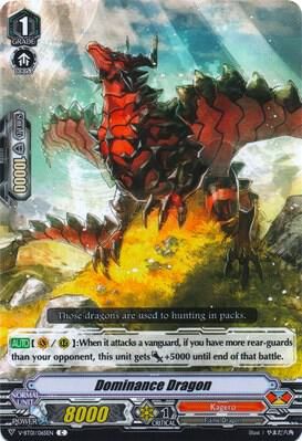 Dominance Dragon - V-BT01: Unite! Team Q4 (V-BT01)