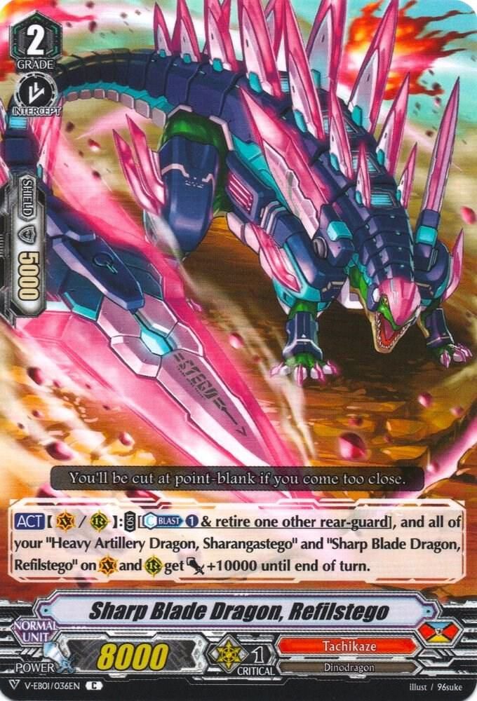 Sharp Blade Dragon, Refilstego - V-EB01: The Destructive Roar (V-EB01)
