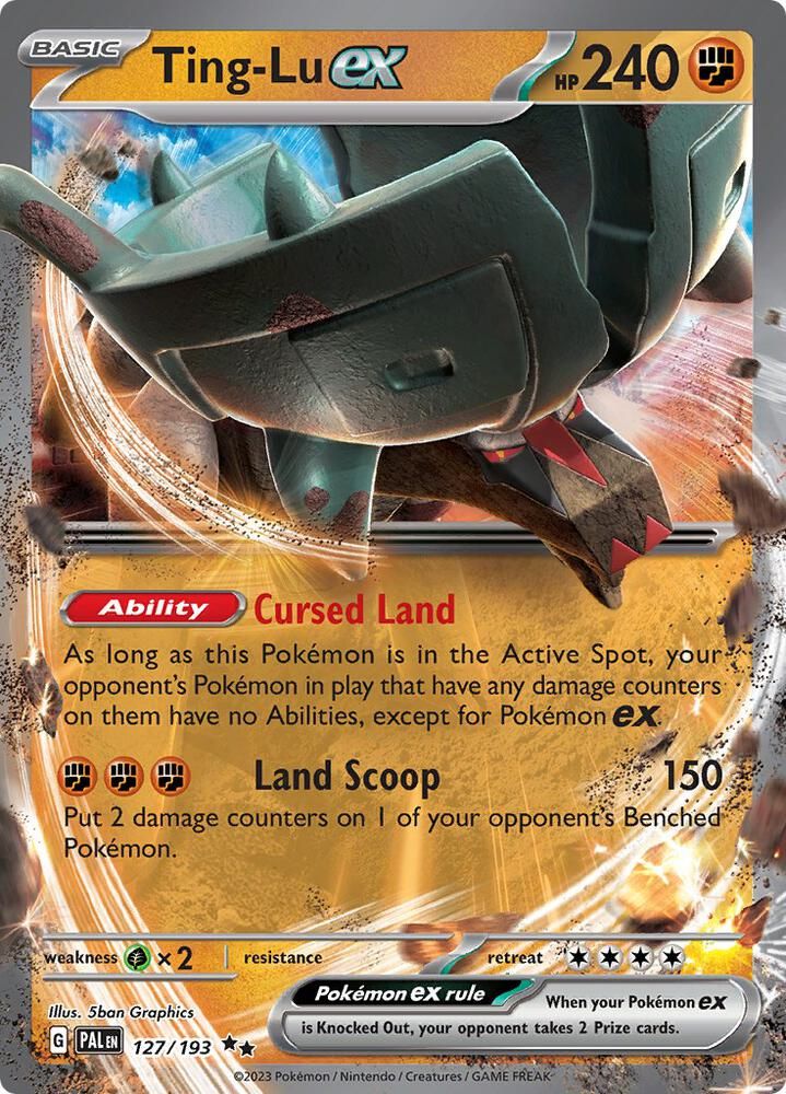 SJF Ting-Lu ex - SV02: Paldea Evolved (PAL)