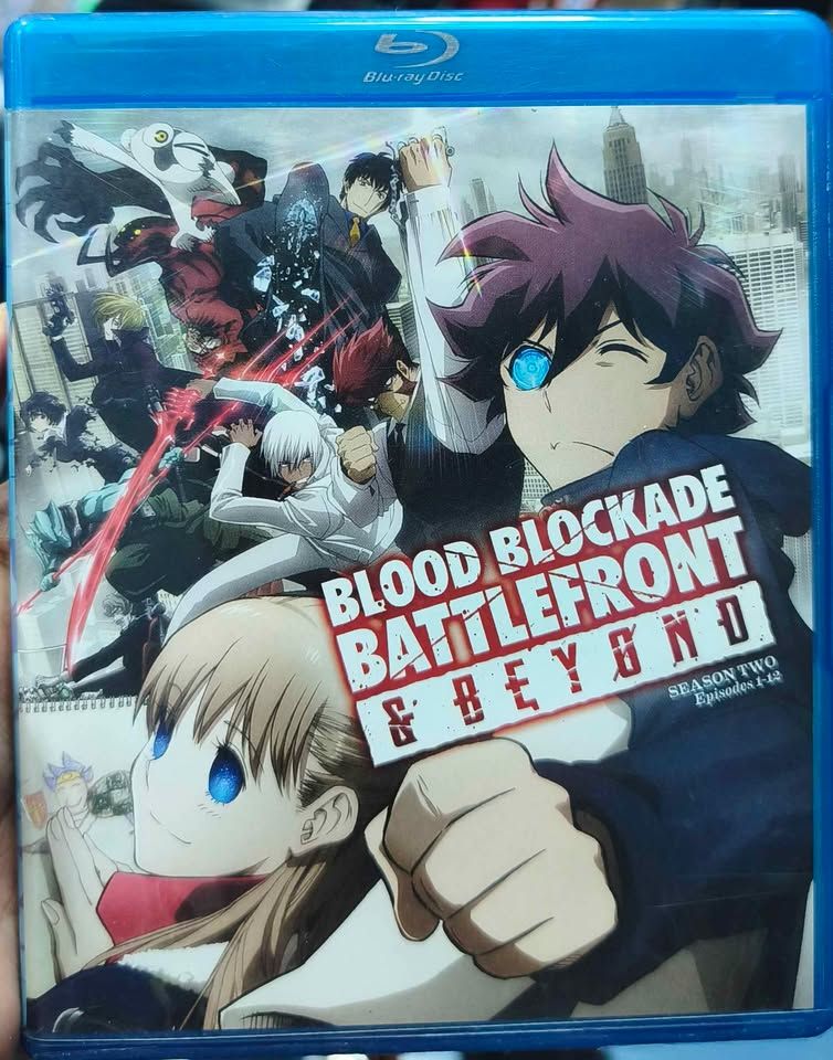 SJ2 Blood Blockade Battlefront And Beyond Season Two 4 Discos Blu Ray Original Usado Completo Ja/Ing