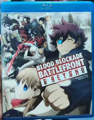 SJ2 Blood Blockade Battlefront And Beyond Season Two 4 Discos Blu Ray Original Usado Completo Ja/Ing