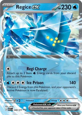 SJF Regice ex - ME: Ascended Heroes (ASC)