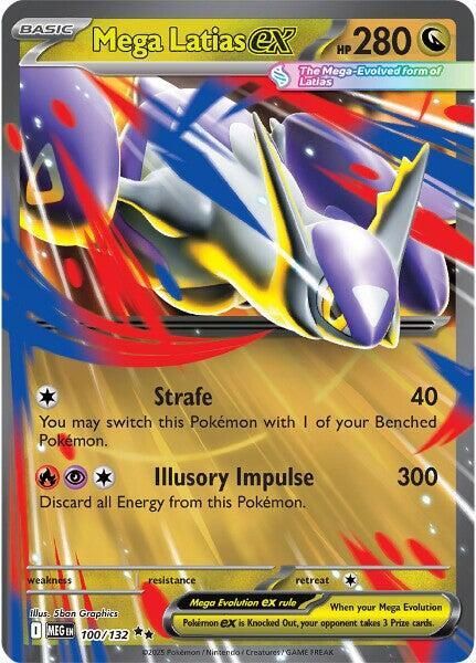 Mega Latias ex - 100/132 - ME01: Mega Evolution (MEG) ME01: Mega Evolution