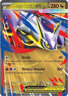 Mega Latias ex - 100/132 - ME01: Mega Evolution (MEG) ME01: Mega Evolution