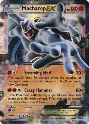 Machamp EX - 37/98 - Ultra Rare XY: Ancient Origins Singles