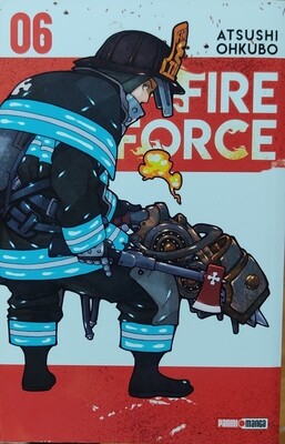 SJ2 Fire Force Manga Volumen 6 Espanol Panini