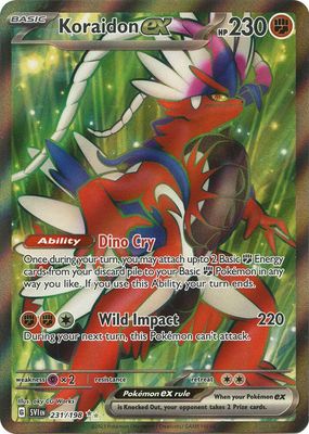 SJF Koraidon ex - 231/198 - SV01: Scarlet &amp; Violet Base Set (SVI) *Espanol*