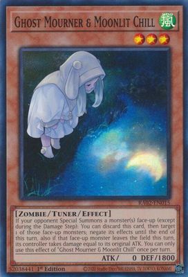 Ghost Mourner &amp; Moonlit Chill (Alternate Art) - 25th Anniversary Rarity Collection II (RA02) Super Rare