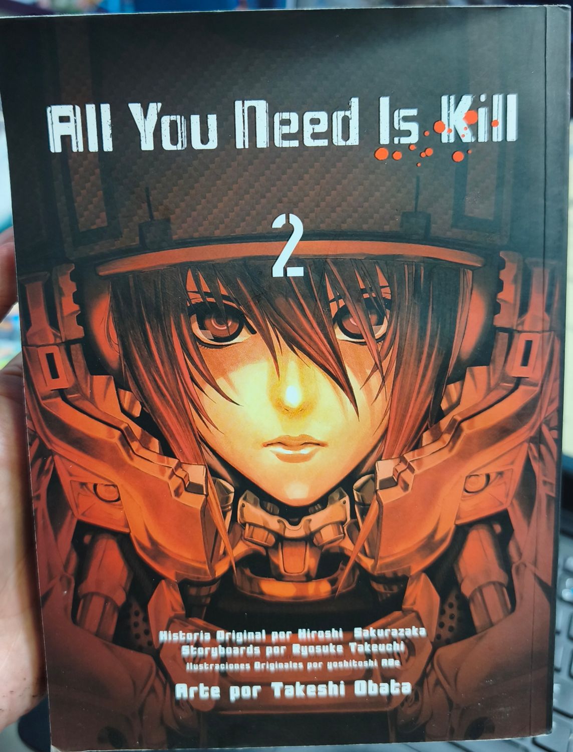 SJ2 All You Need is Kill Manga Volumen 2 Español Panini