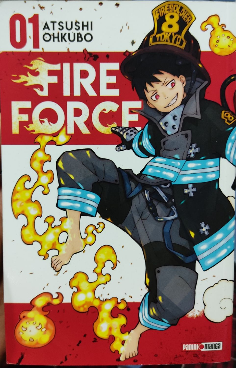 SJ2 Fire Force Manga Volumen 1 Espanol Panini