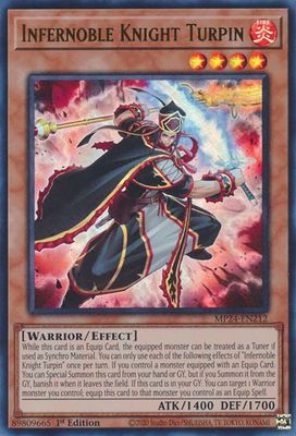 Infernoble Knight Turpin - 25th Anniversary Tin: Dueling Mirrors (MP24) Ultra Rare