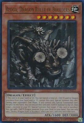 Redox, Dragon Ruler of Boulders - Battles of Legend: Monster Mayhem (BLMM) Ultra Rare