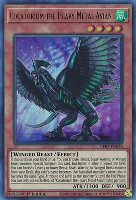 Cocatorium the Heavy Metal Avian - Ghosts From the Past: The 2nd Haunting (GFP2) Ultra Rare