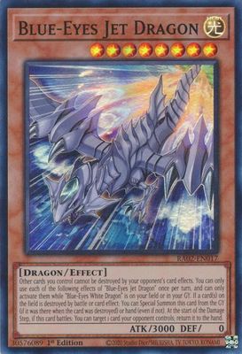Blue-Eyes Jet Dragon - 25th Anniversary Rarity Collection II (RA02) Super Rare