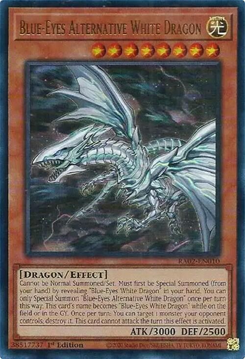 Blue-Eyes Alternative White Dragon (UR) - 25th Anniversary Rarity Collection II (RA02) Ultra Rare