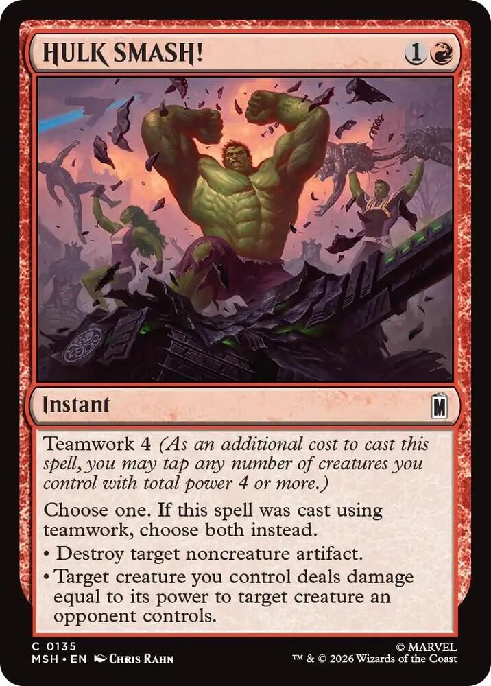 HULK SMASH! - Marvel Super Heroes (MSH)