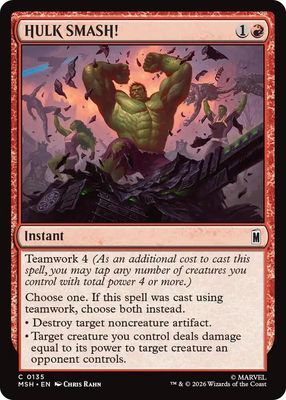 HULK SMASH! - Marvel Super Heroes (MSH)