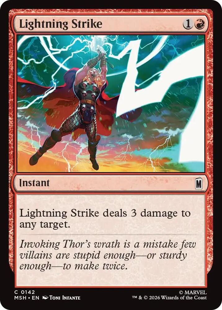Lightning Strike - Marvel Super Heroes (MSH)