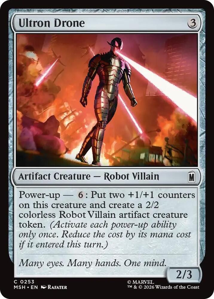 Ultron Drone - Marvel Super Heroes (MSH)