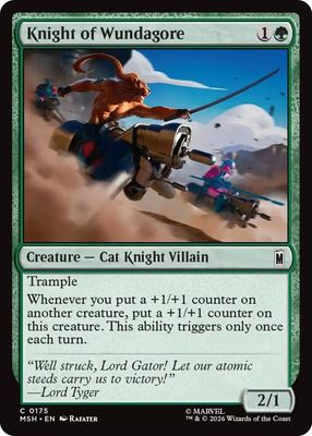 Knight of Wundagore - Marvel Super Heroes (MSH) Foil