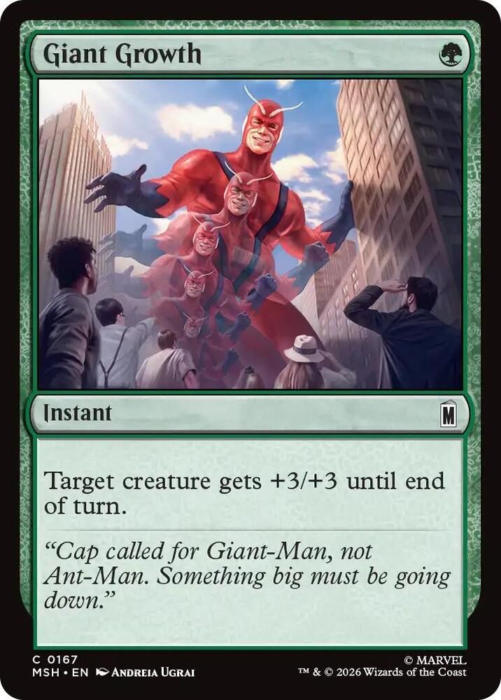 Giant Growth - Marvel Super Heroes (MSH)