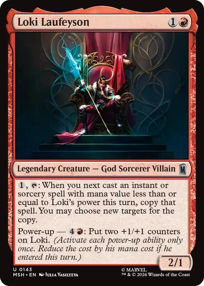 Loki Laufeyson - Marvel Super Heroes (MSH) Foil