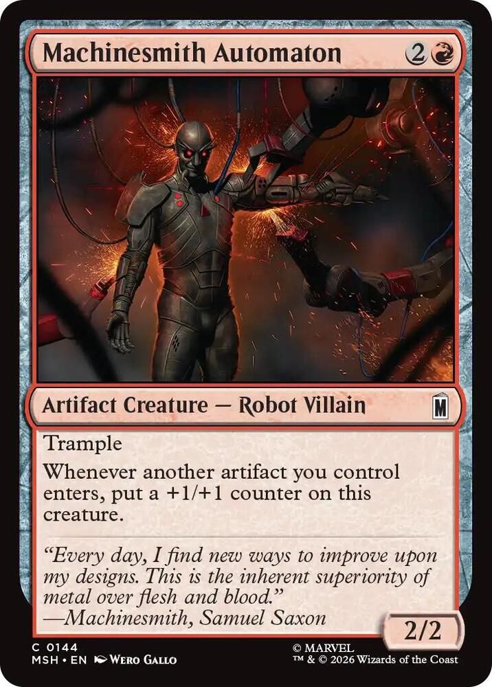 Machinesmith Automaton - Marvel Super Heroes (MSH)