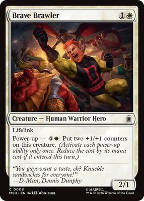 Brave Brawler - Marvel Super Heroes (MSH)