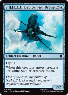 S.H.I.E.L.D. Deployment Drone - Marvel Super Heroes (MSH)