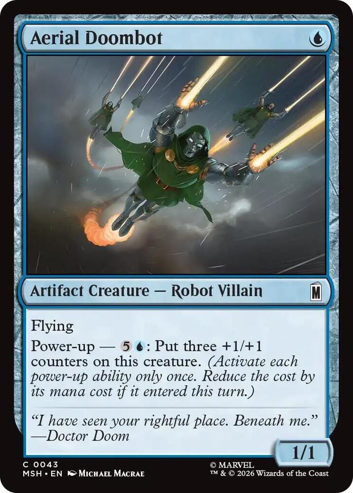 Aerial Doombot - Marvel Super Heroes (MSH)
