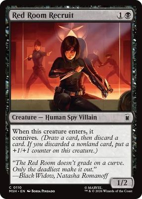 Red Room Recruit - Marvel Super Heroes (MSH)