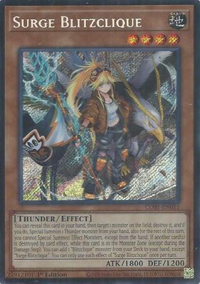 SJF Surge Blitzclique - Chaos Origins (CORI) Secret Rare