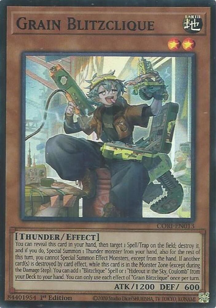 SJF Grain Blitzclique - Chaos Origins (CORI) Super Rare