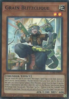 SJF Grain Blitzclique - Chaos Origins (CORI) Super Rare