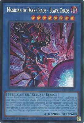 SJF Magician of Dark Chaos - Black Chaos (Secret Rare) - Chaos Origins (CORI)