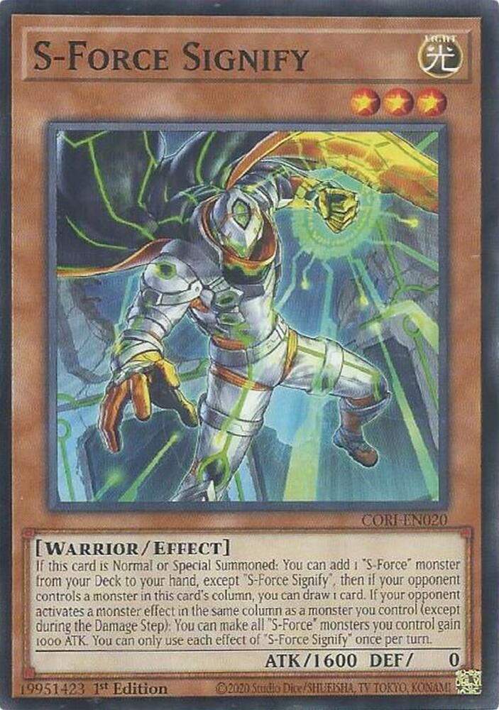 S-Force Signify - Chaos Origins (CORI) Common