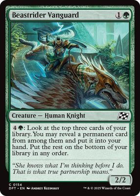 Beastrider Vanguard - Aetherdrift (DFT) Aetherdrift-foil-