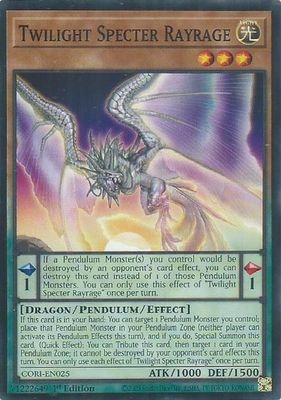 Twilight Specter Rayrage - Chaos Origins (CORI) Common