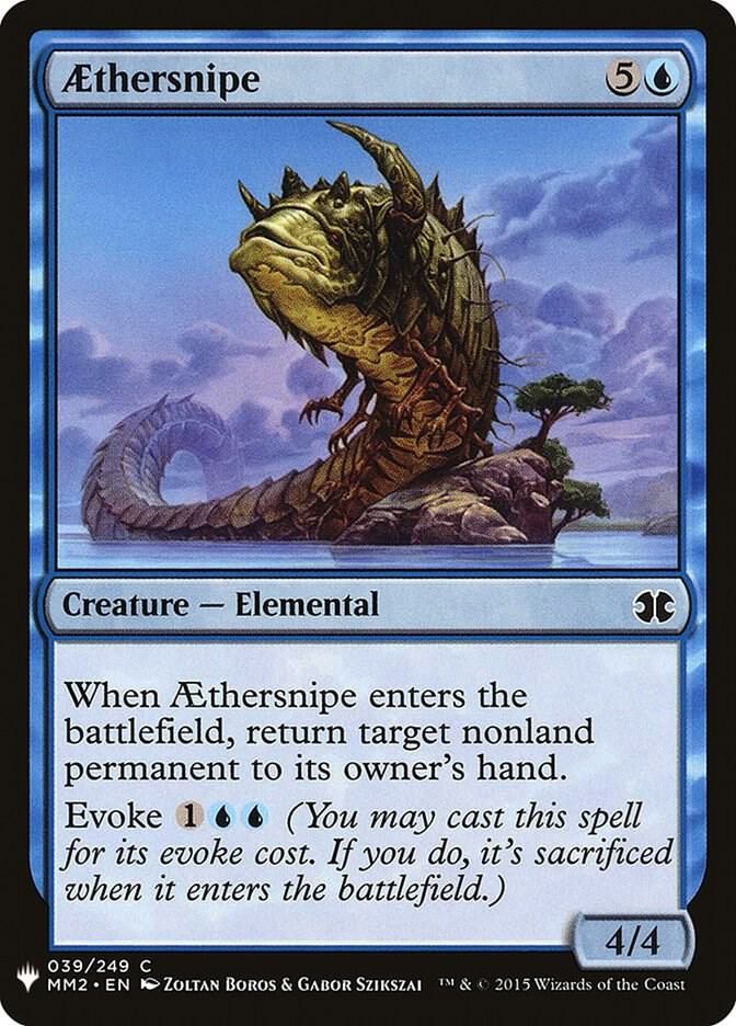 Aethersnipe - The List Reprints (LIST) The List Reprints